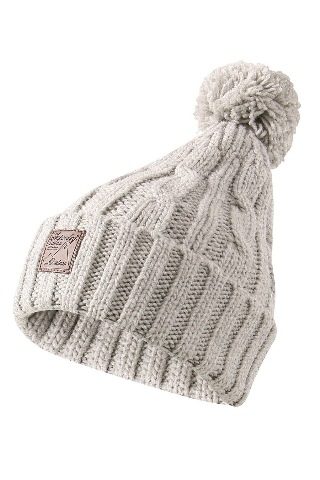 

Шапка бини мужская Superdry M9010246A, серый, M9010246A