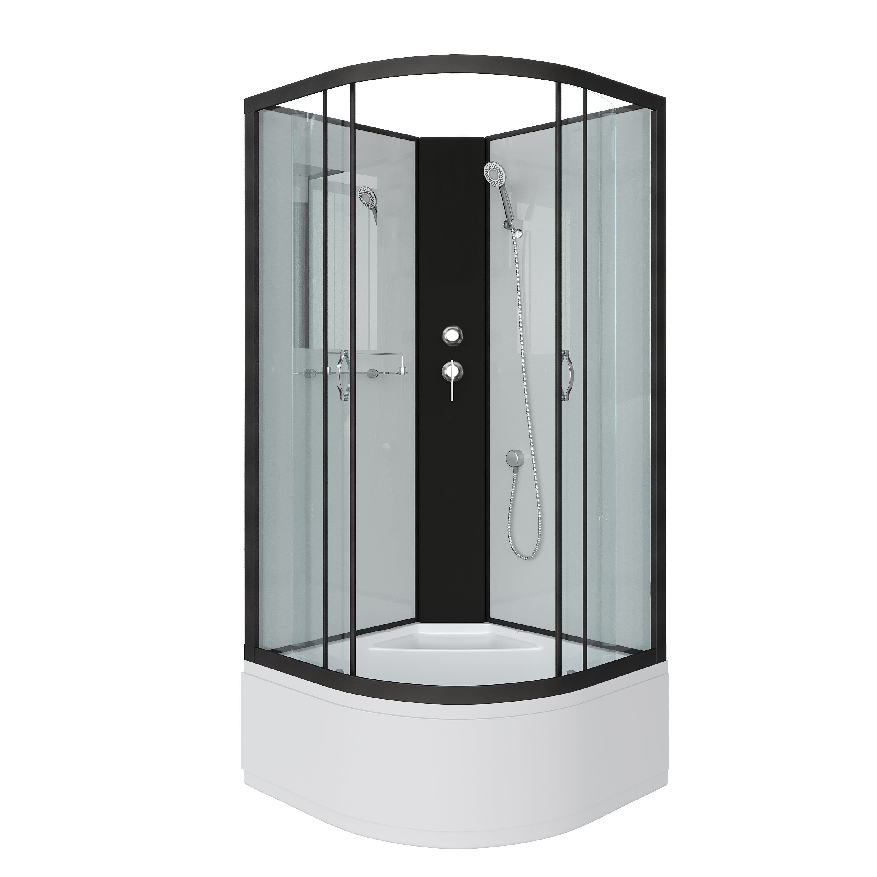 

Душевая кабина Niagara Classic 80x80x200 высокий поддон, прозрачное стекло 67071414BK