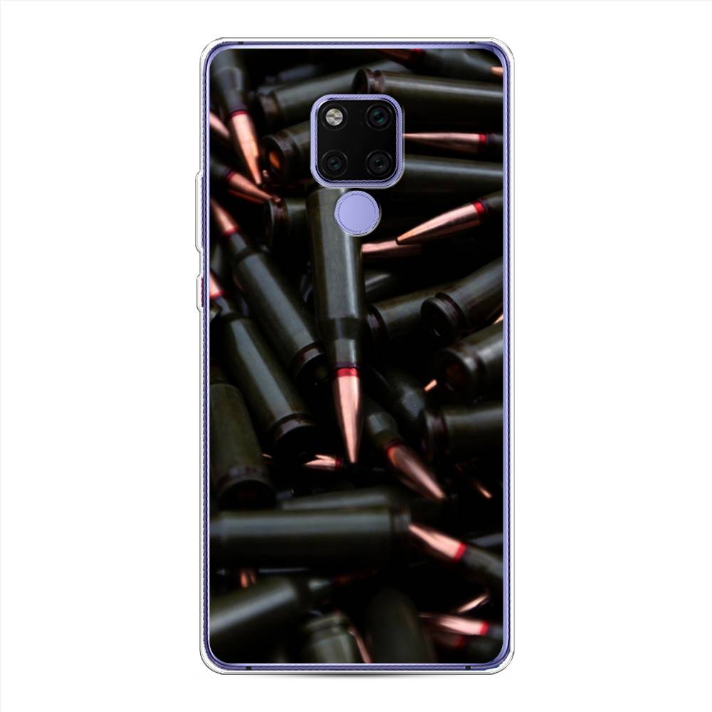 

Чехол Awog на Huawei Mate 20X "Пули черные", Черный, 66950-5
