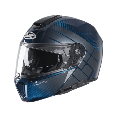 

ШЛЕМ HJC RPHA 90S CARBON BALIAN MC2 (Сине-серый, XL)