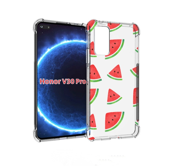 

Чехол бампер MyPads арбузики для Honor V30 Pro, Прозрачный, Tocco