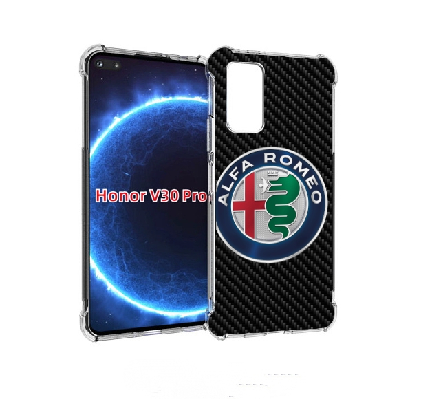 

Чехол бампер MyPads альфа-ромео мужской для Honor V30 Pro, Прозрачный, Tocco