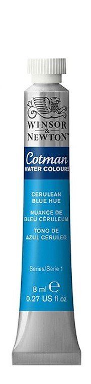 фото Акварель winsor&newton cotman 8 мл небесно-голубой яркий