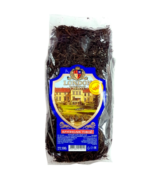 

Чай чёрный London Pride, крупнолистовой, 100 г