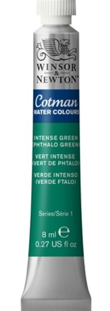 

Акварель Winsor&Newton Cotman 8 мл Зеленая ФЦ, Зеленый, Cotman
