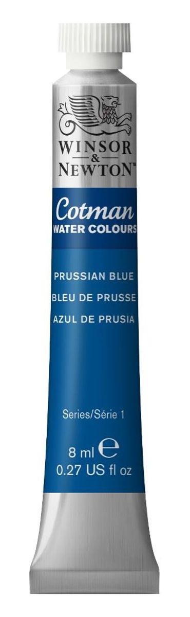 

Акварель Winsor&Newton Cotman 8 мл Берлинская лазурь, Голубой, Cotman