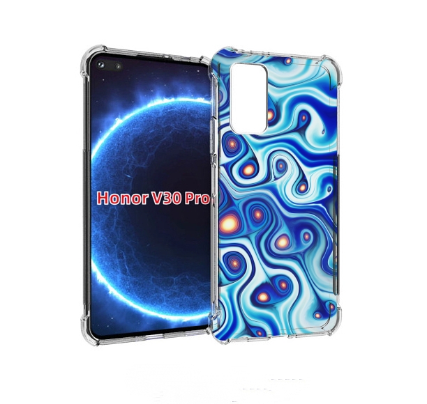 

Чехол бампер MyPads абстрактная-текстура для Honor V30 Pr, Прозрачный, Tocco