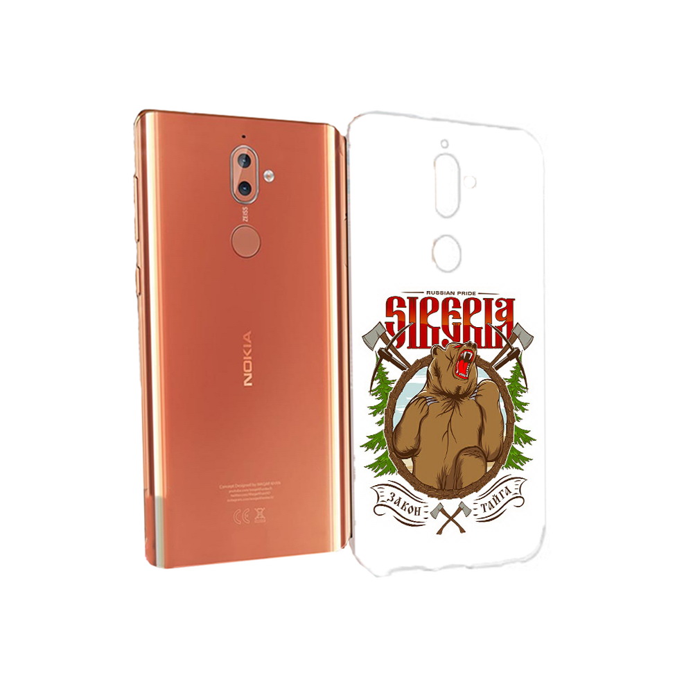 

Чехол MyPads Tocco для Nokia 9 Тайга (PT126479.94.168), Прозрачный, Tocco
