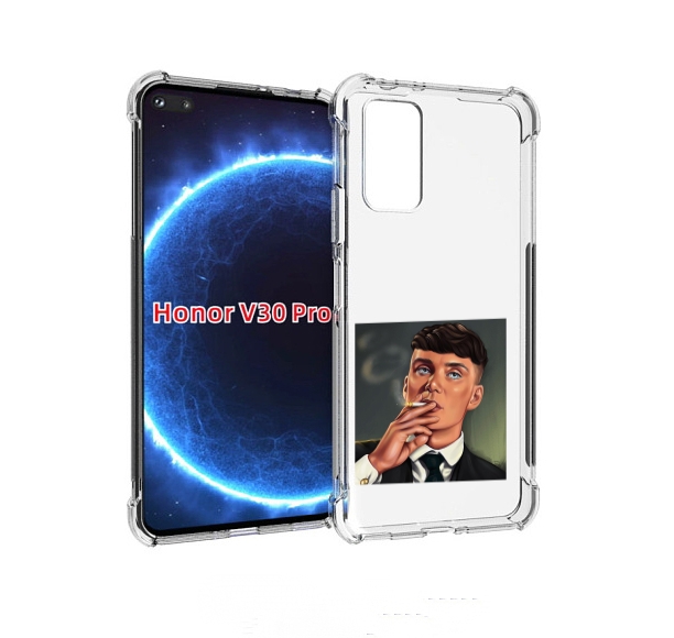 

Чехол бампер MyPads Томас-Шелби для Honor V30 Pro, Прозрачный, Tocco