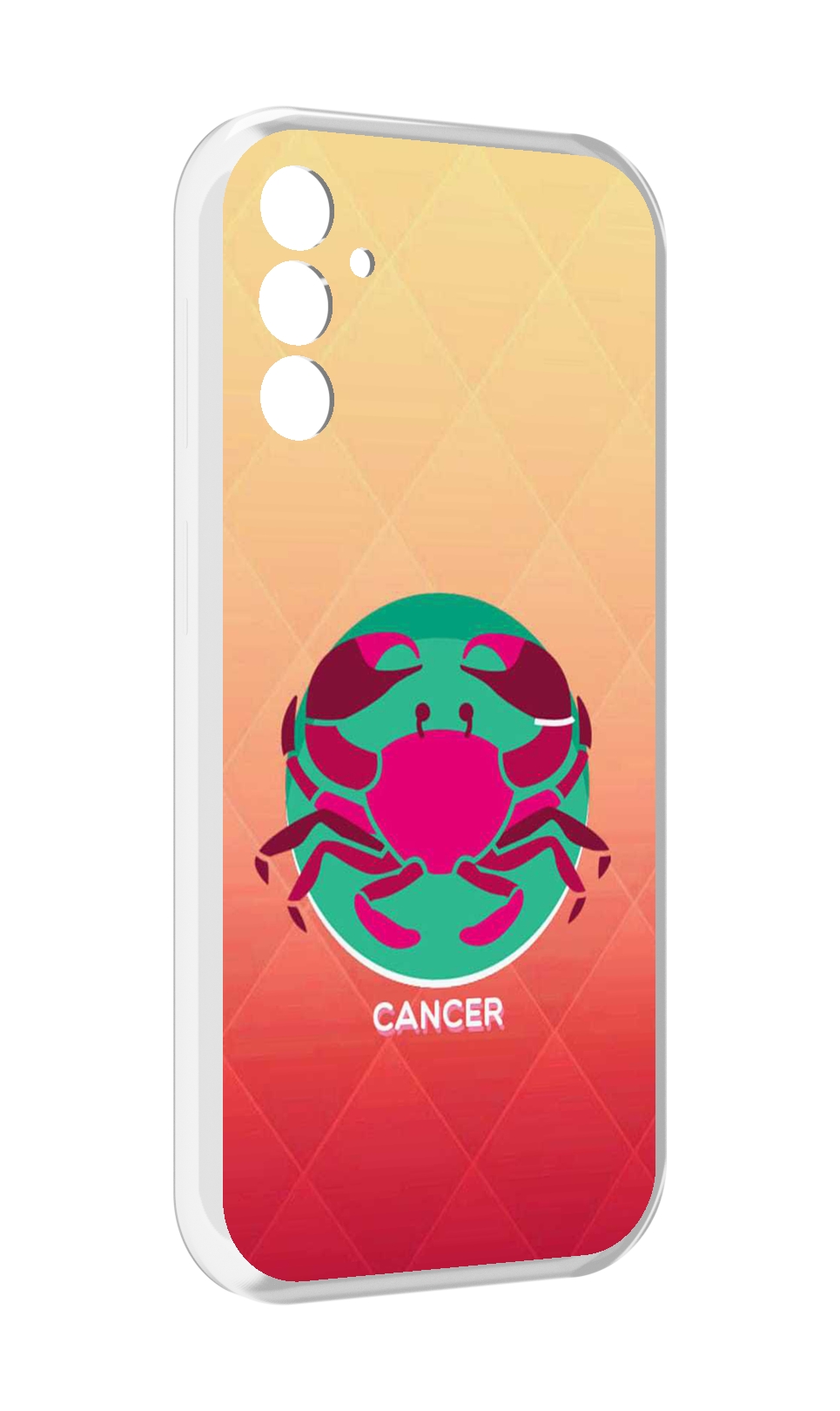 

Чехол MyPads знак зодиака рак 4 для Samsung Galaxy M13, Прозрачный, Tocco