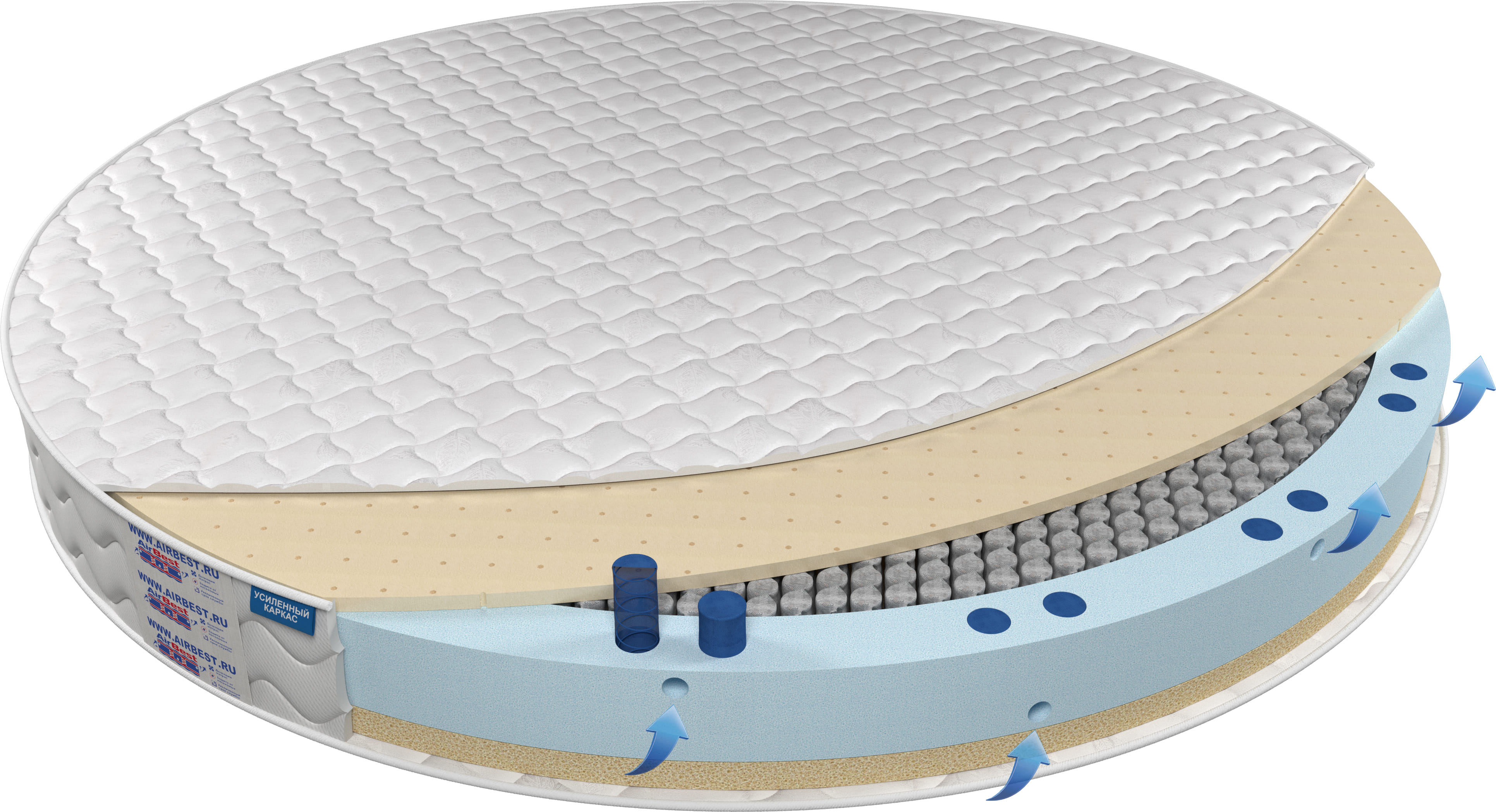 фото Матрас airbest oriole s2000r диаметр 210x19
