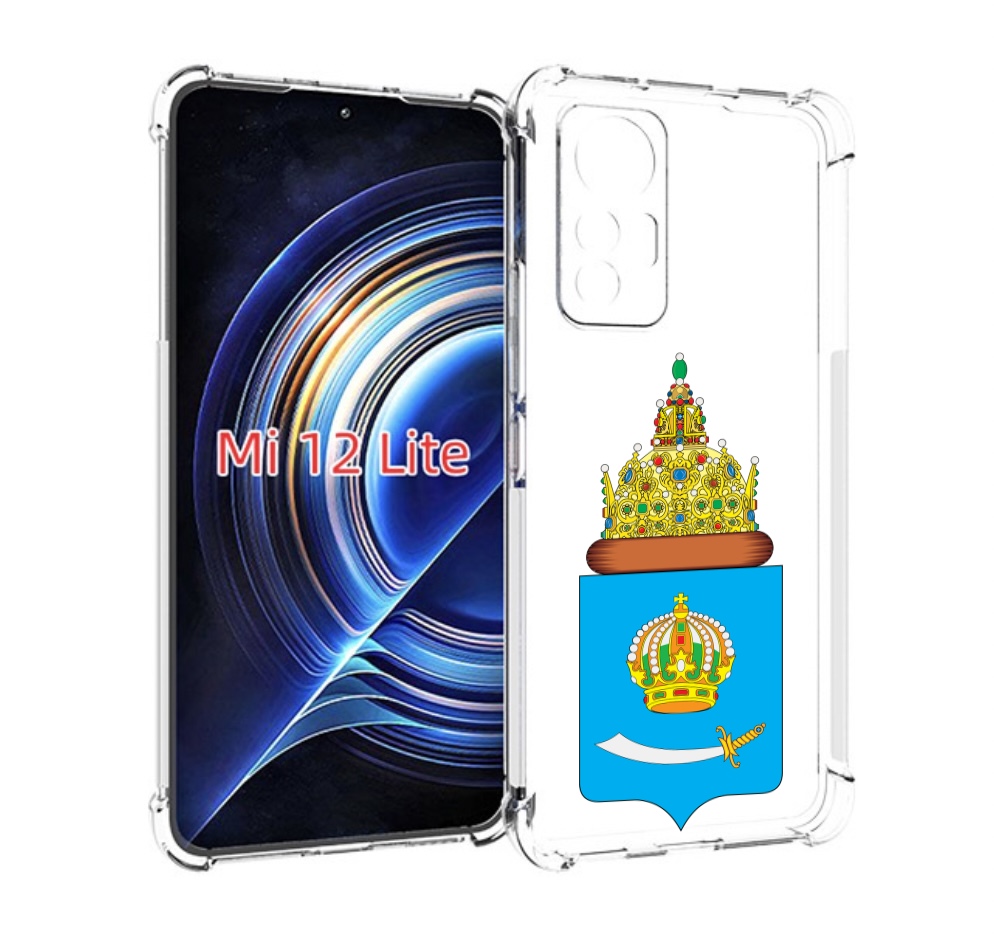 

Чехол MyPads герб-астраханскои-области для Xiaomi 12 Lite, Прозрачный, Tocco