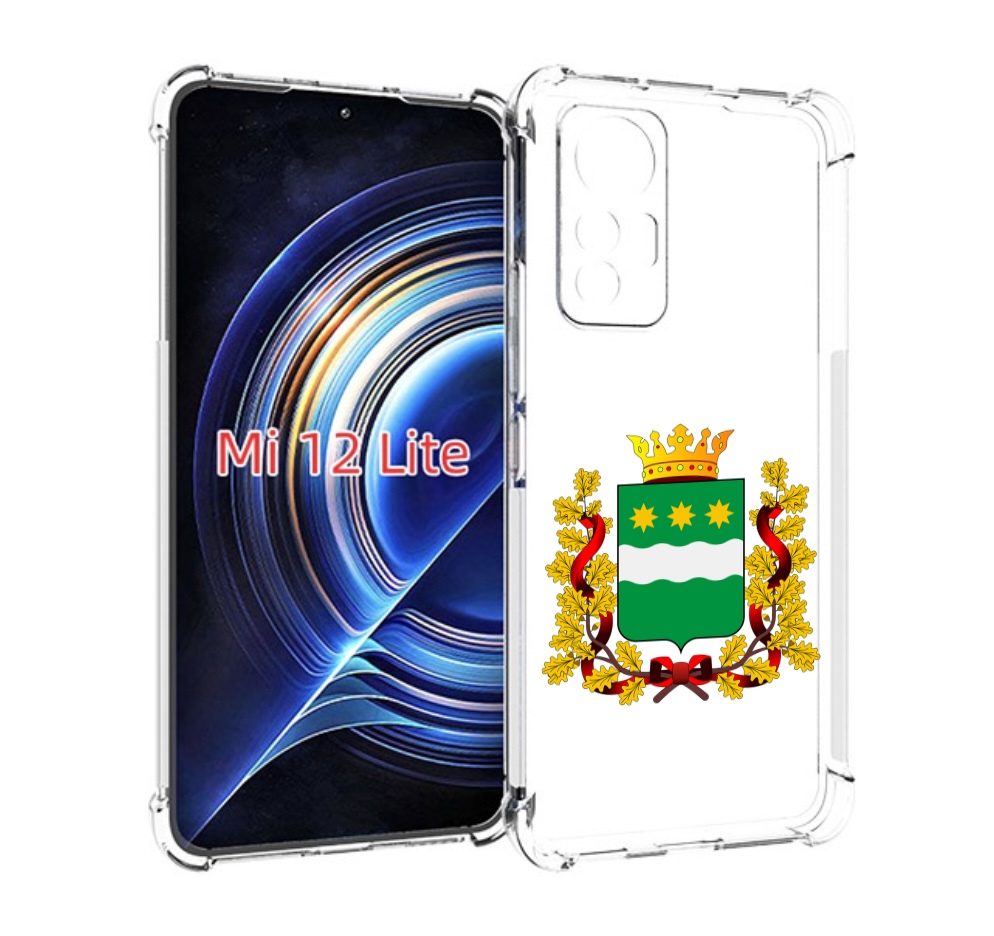 

Чехол MyPads герб-амурскои-области для Xiaomi 12 Lite, Прозрачный, Tocco