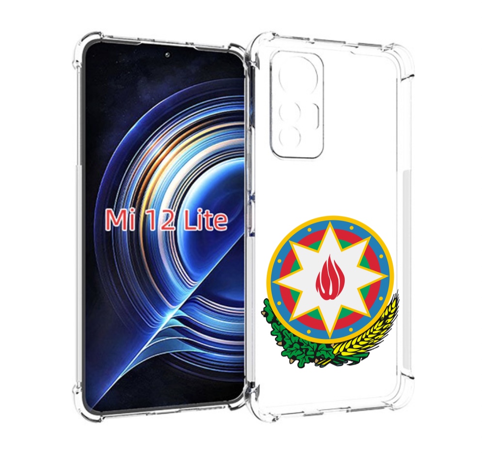 

Чехол MyPads герб-азербаиджан-2 для Xiaomi 12 Lite, Прозрачный, Tocco
