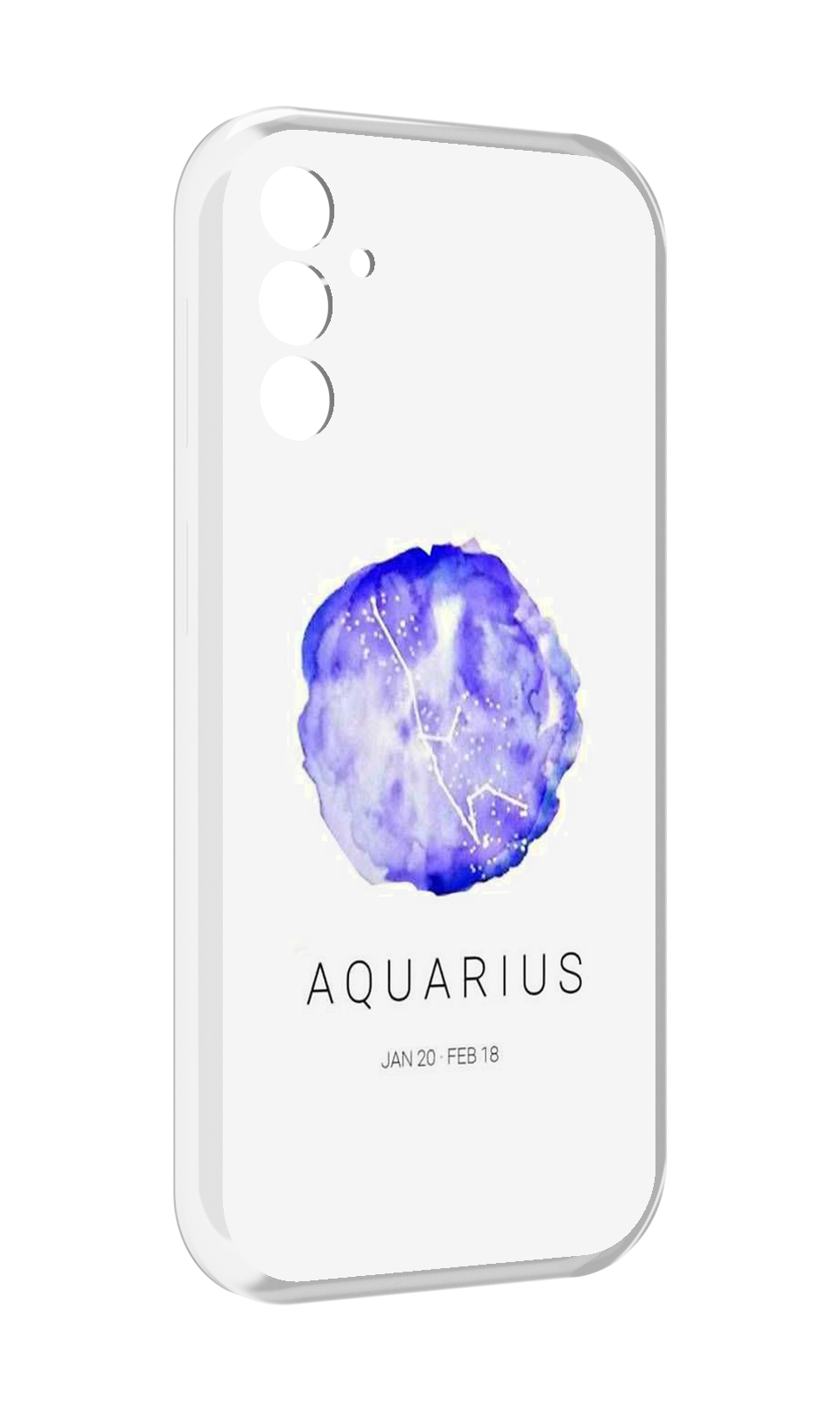 

Чехол MyPads знак зодиака водолеи 5 для Samsung Galaxy M13, Прозрачный, Tocco