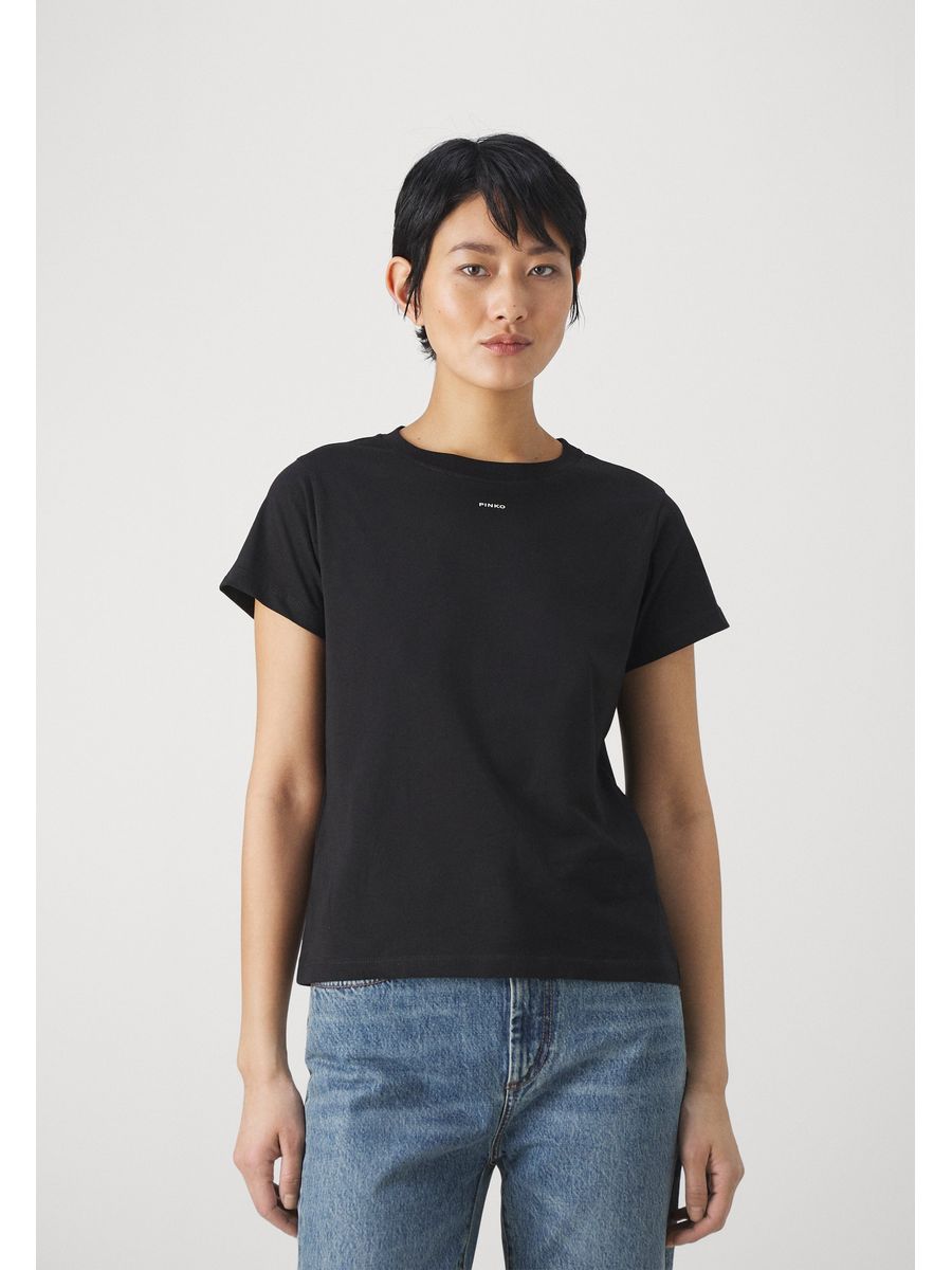 

Футболка женская Pinko P6921D09Y черная L, Черный, P6921D09Y