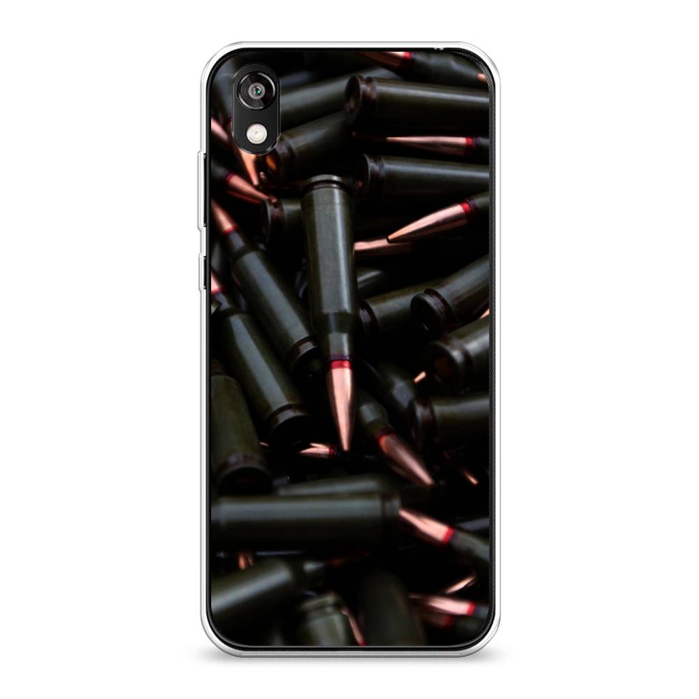 

Чехол Awog на Honor 8S "Пули черные", Черный, 69150-5