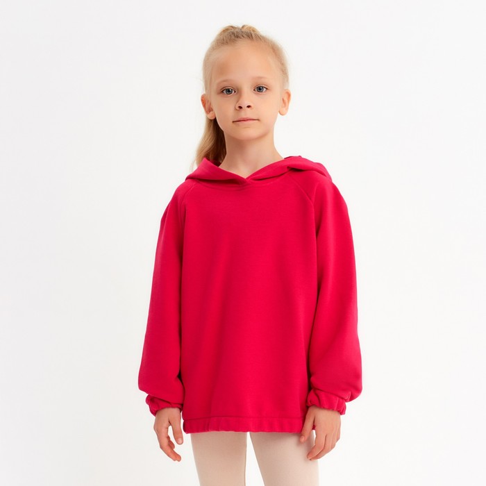 

Худи детское MINAKU Р00012641, розовый, 158, Красный, Basic Line KIDS