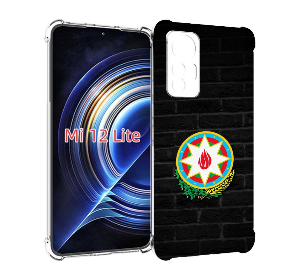 

Чехол MyPads герб азербаиджана для Xiaomi 12 Lite, Прозрачный, Tocco