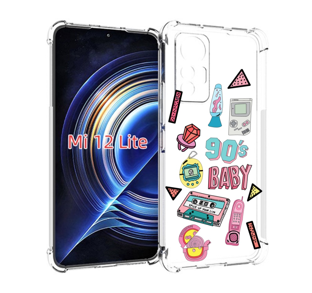 

Чехол MyPads гаджеты-90х для Xiaomi 12 Lite, Прозрачный, Tocco