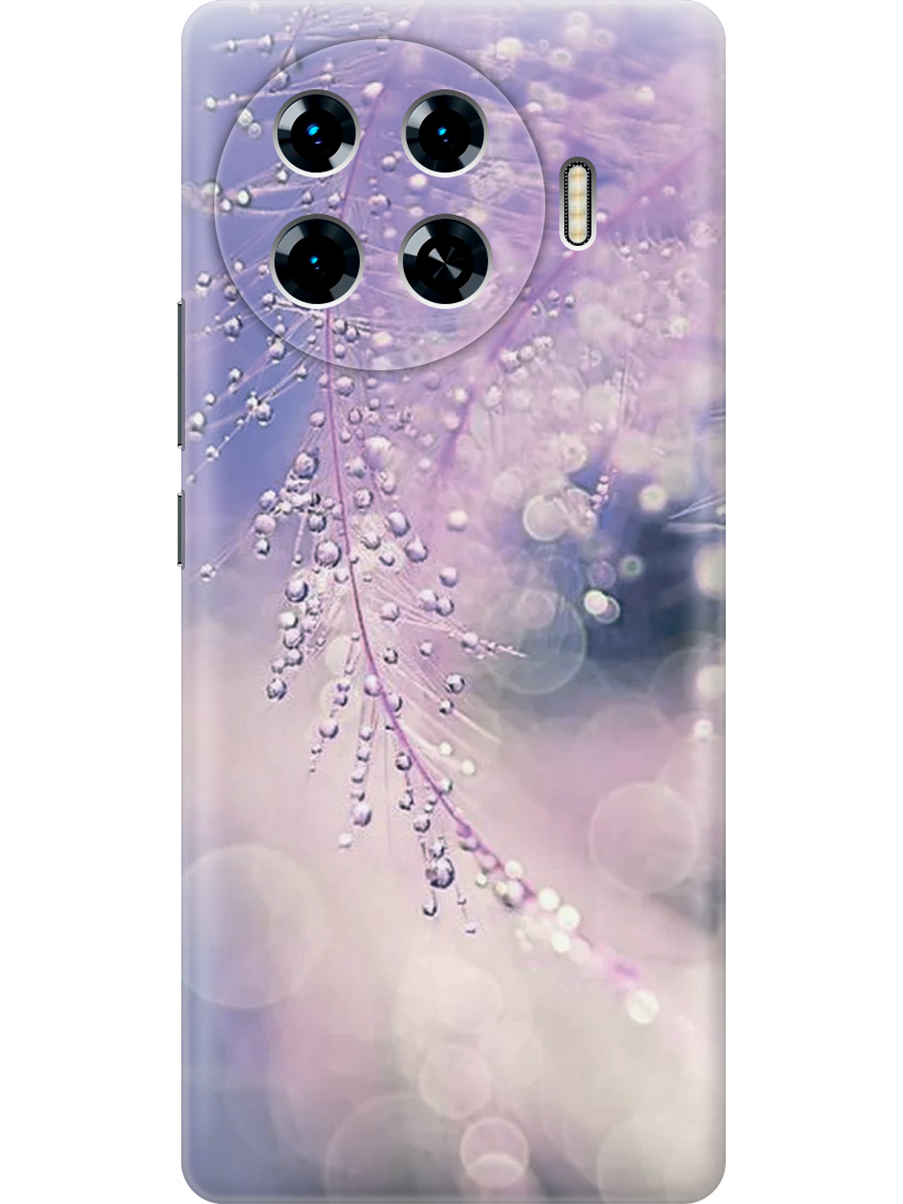 

Силиконовый чехол на Tecno Spark 20 Pro+ с принтом "Ветка в капельках", Прозрачный;белый;синий;фиолетовый, 783985023