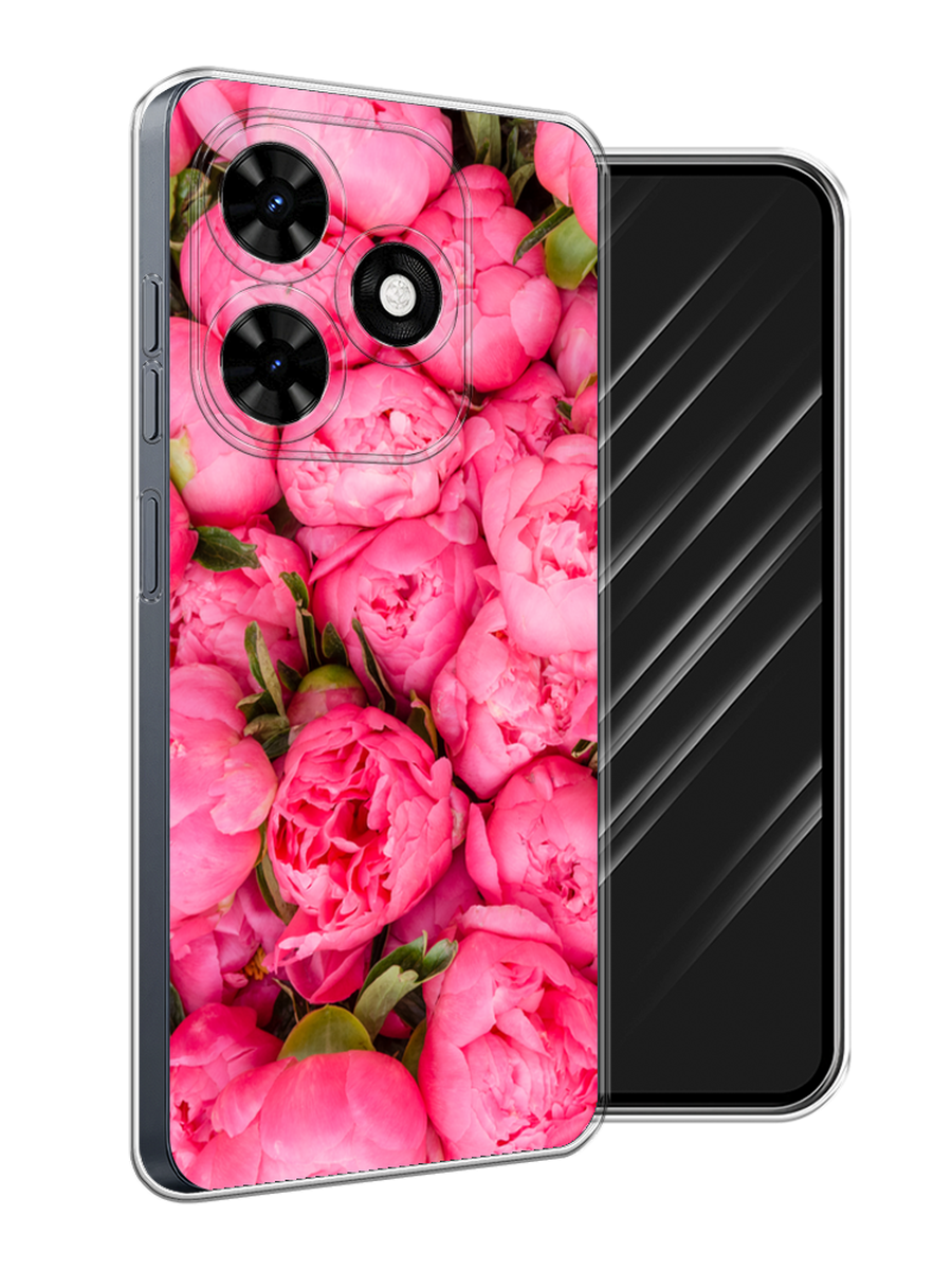 

Чехол Awog на Tecno Spark Go 2024 "Прекрасные пионы", Разноцветный, 304650-1