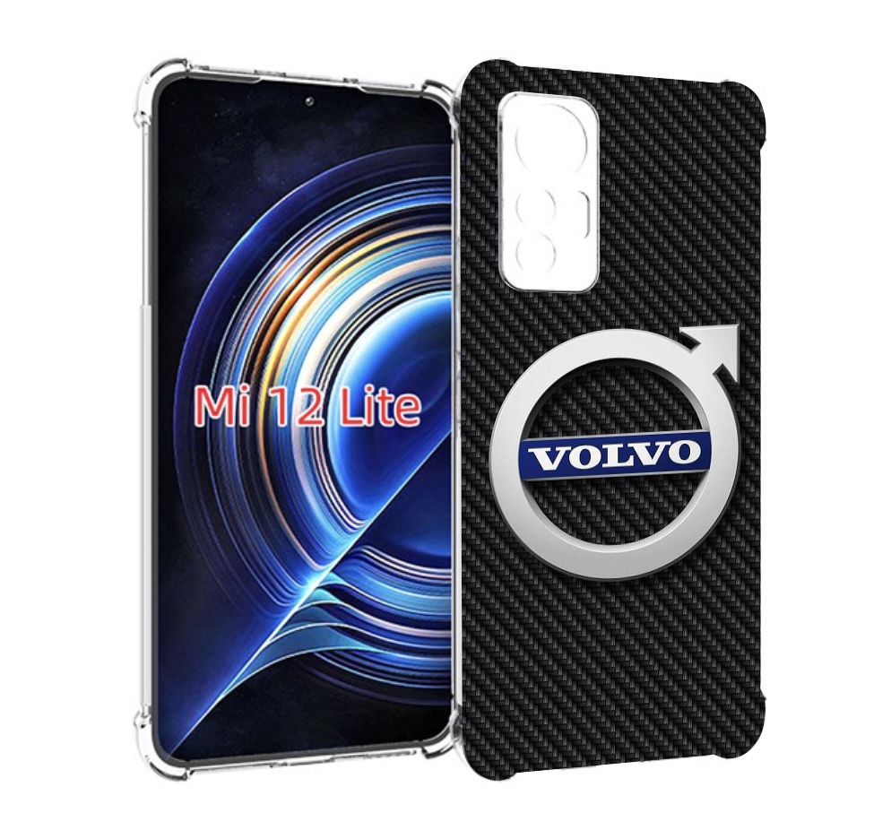 

Чехол MyPads вольво volvo 3 для Xiaomi 12 Lite, Прозрачный, Tocco