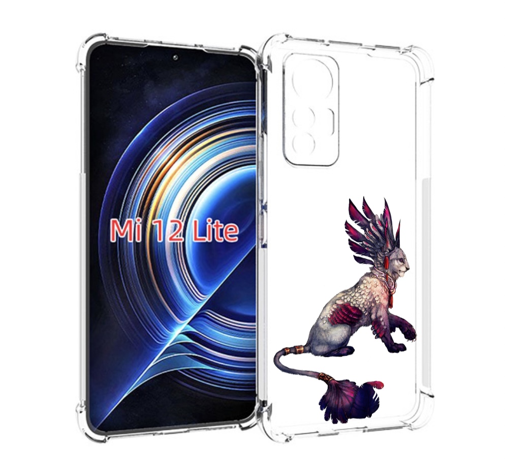 

Чехол MyPads волшебная-пума для Xiaomi 12 Lite, Прозрачный, Tocco