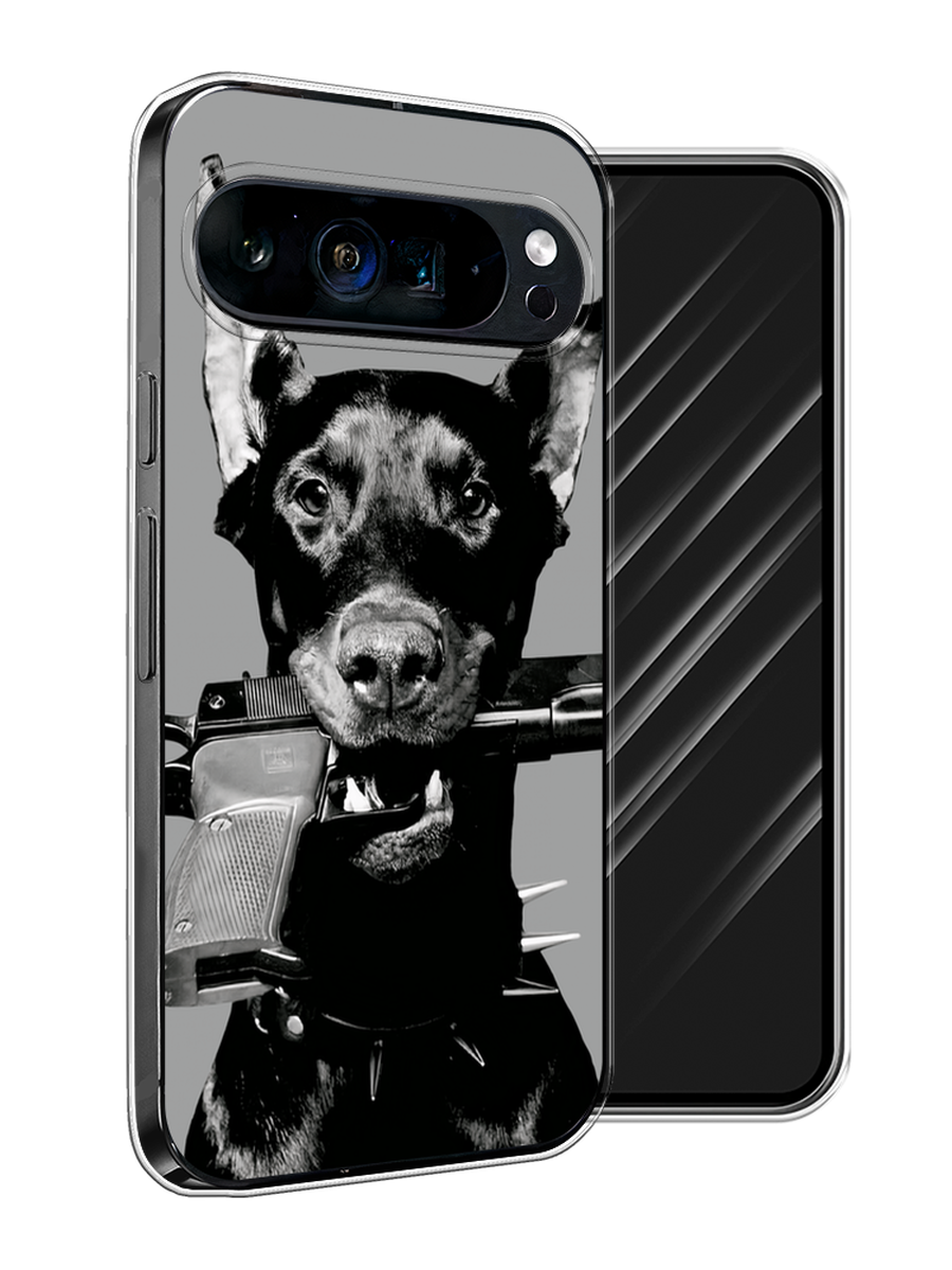 

Чехол Awog на Google Pixel 9 Pro XL "Доберман", Серый, 272150-1