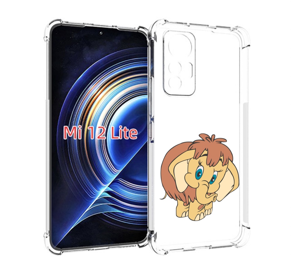 

Чехол MyPads волосатый-слоник детский для Xiaomi 12 Lite, Прозрачный, Tocco