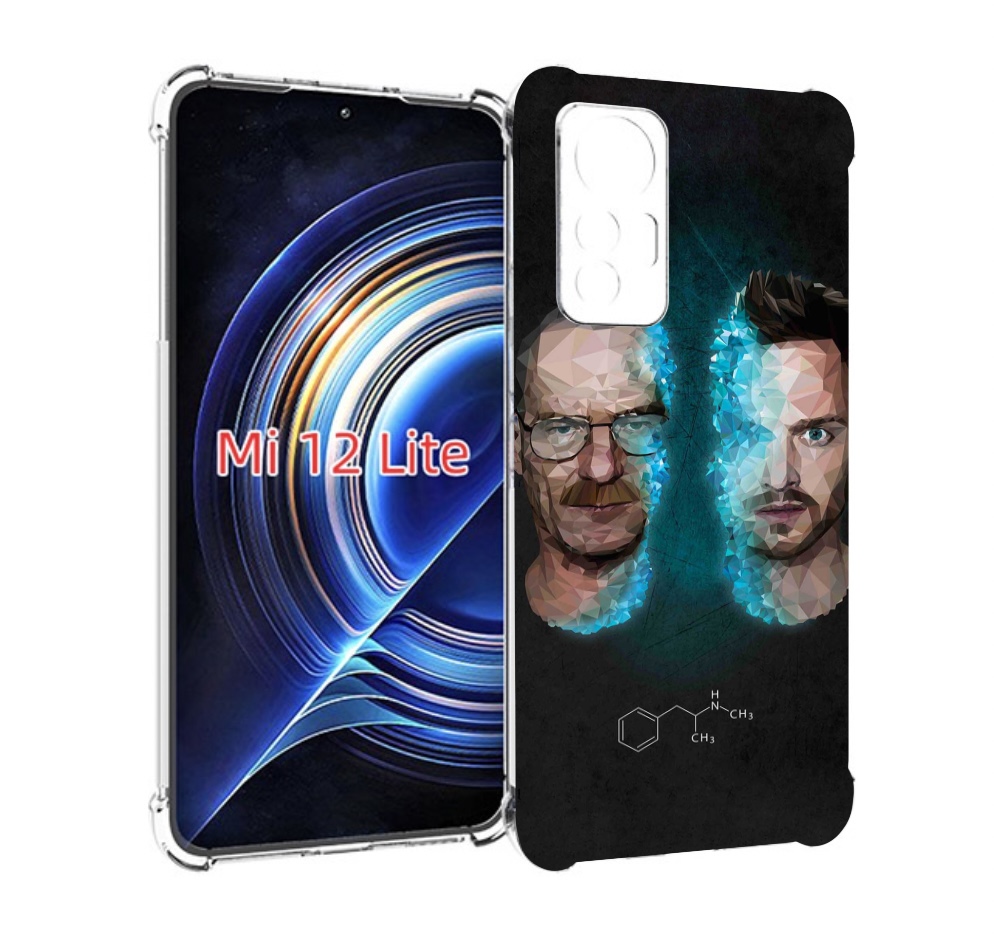 

Чехол MyPads во-все-тяжкие для Xiaomi 12 Lite, Прозрачный, Tocco