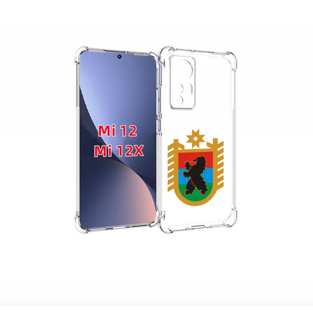 

Чехол бампер MyPads герб-карелия-петрозаводск для Xiaomi 12., Прозрачный, Tocco