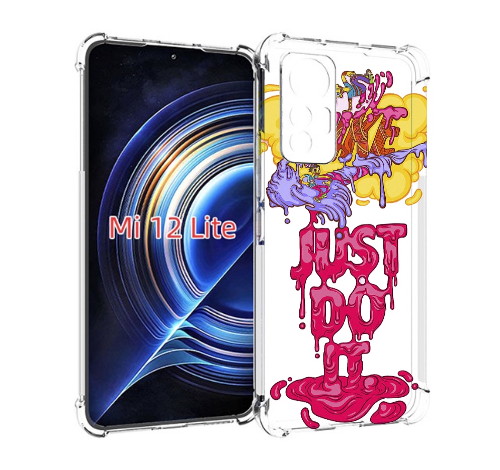 

Чехол MyPads вкусный найк для Xiaomi 12 Lite, Прозрачный, Tocco
