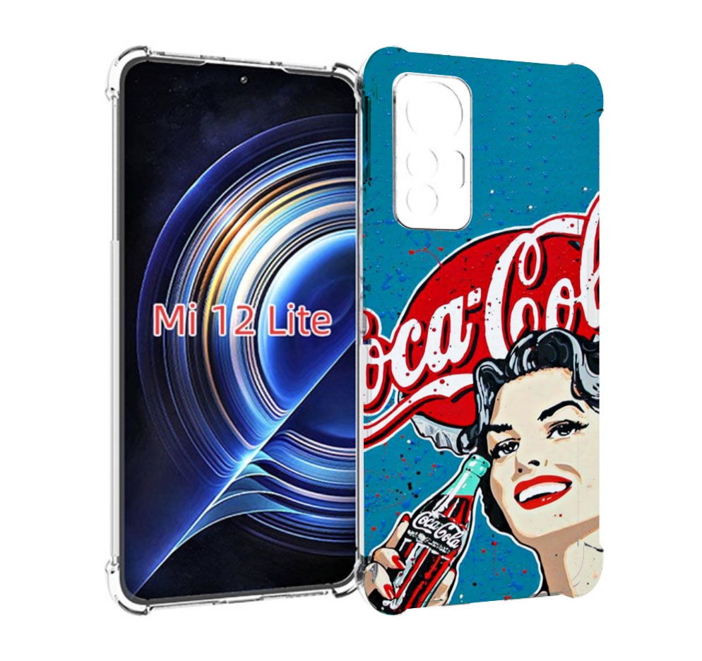 

Чехол MyPads вкусная кола картинка для Xiaomi 12 Lite, Прозрачный, Tocco