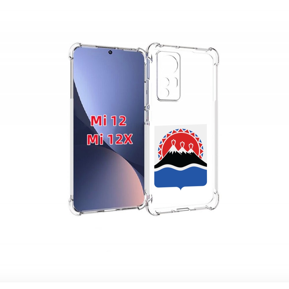 

Чехол бампер MyPads герб-камчатскии-краи для Xiaomi 12., Прозрачный, Tocco