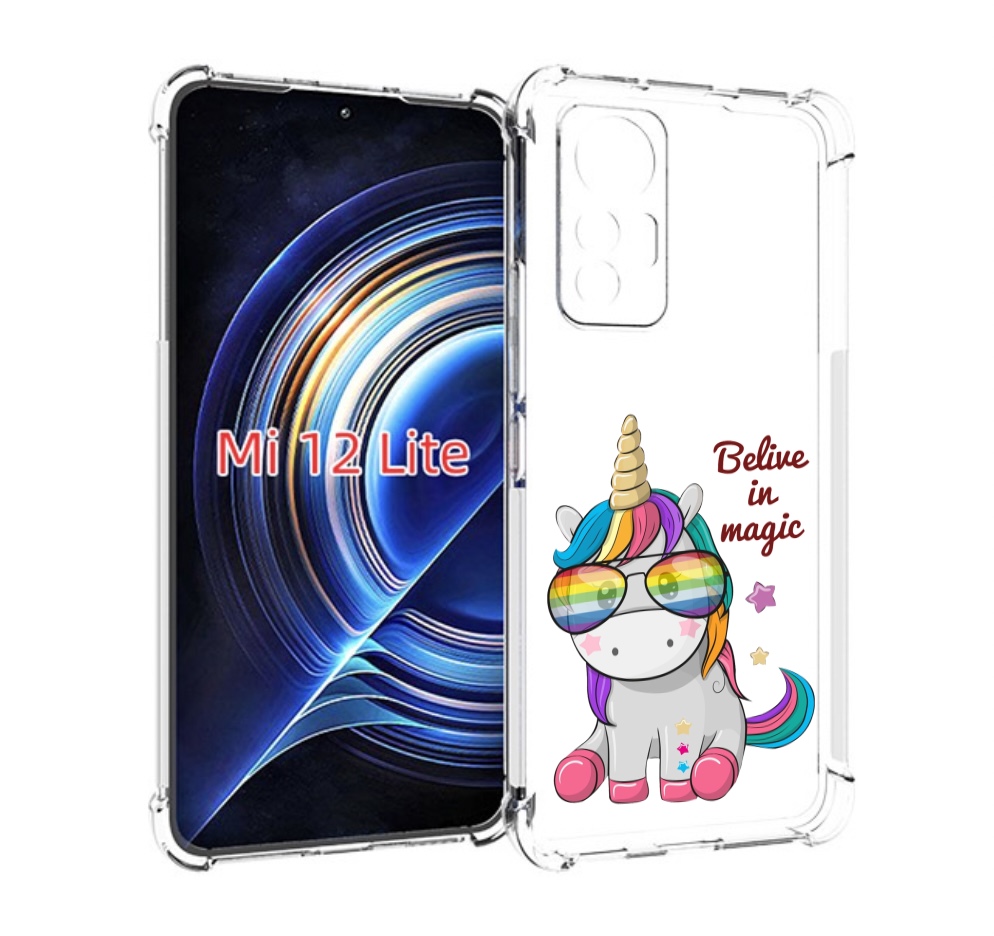 

Чехол MyPads верю-в-магию детский для Xiaomi 12 Lite, Прозрачный, Tocco