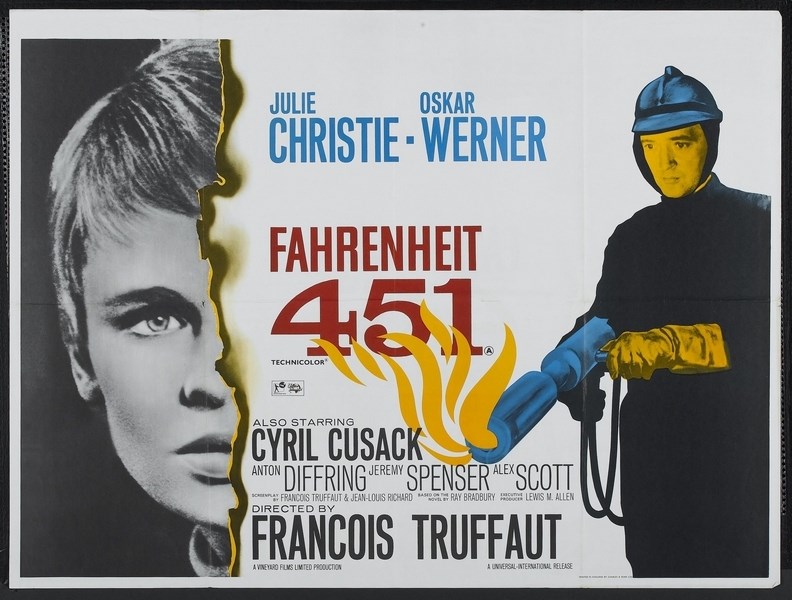 

Постер к фильму "451 по Фаренгейту" (Fahrenheit 451) A3