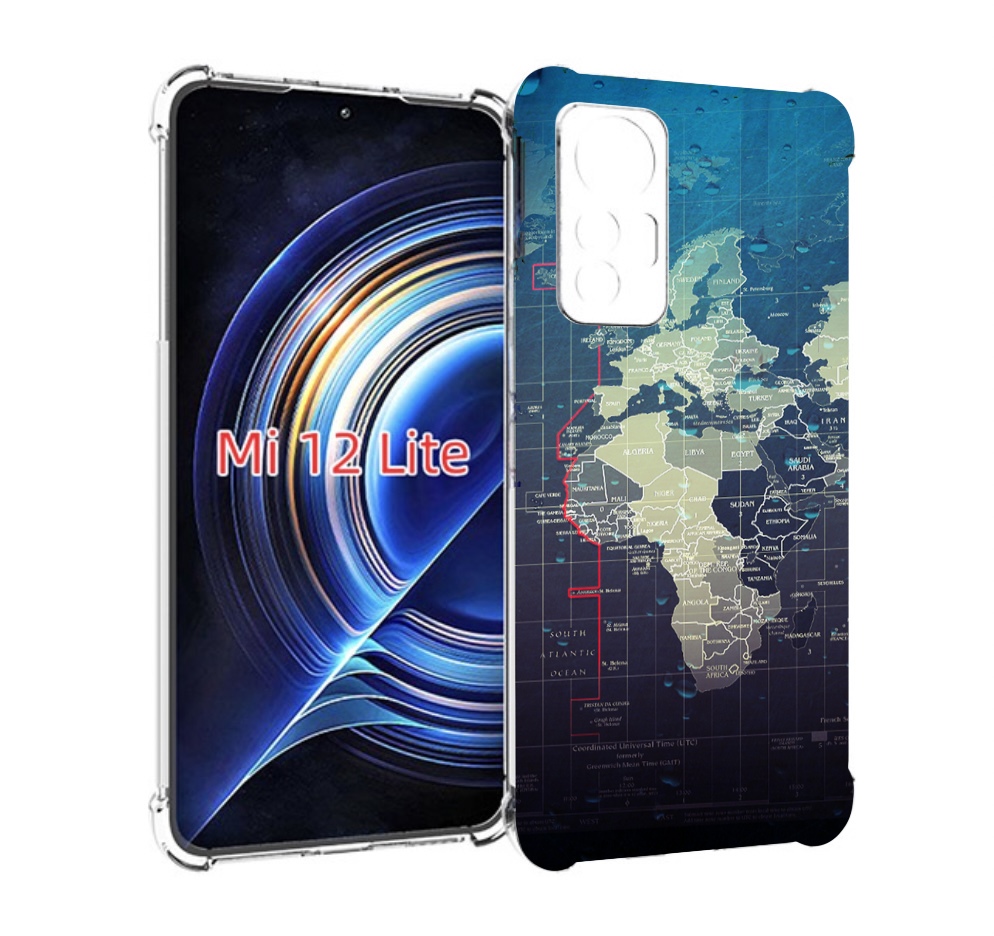 

Чехол MyPads бункер-анклава для Xiaomi 12 Lite, Прозрачный, Tocco