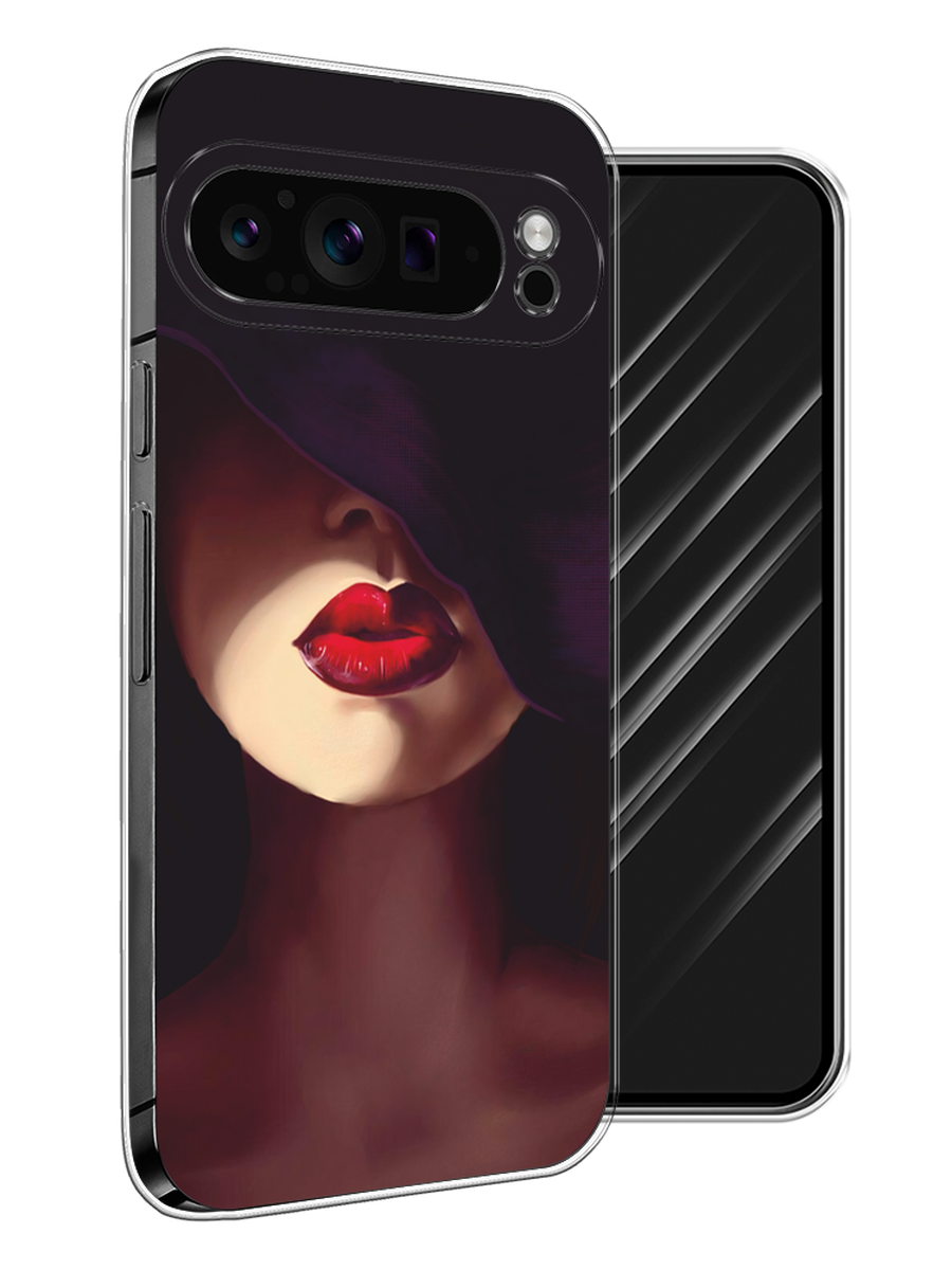 

Чехол Awog на Google Pixel 9 Pro "Красные губы", Черный;бежевый;красный, 272050-1