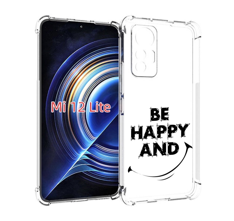 

Чехол MyPads будь-счастливым для Xiaomi 12 Lite, Прозрачный, Tocco