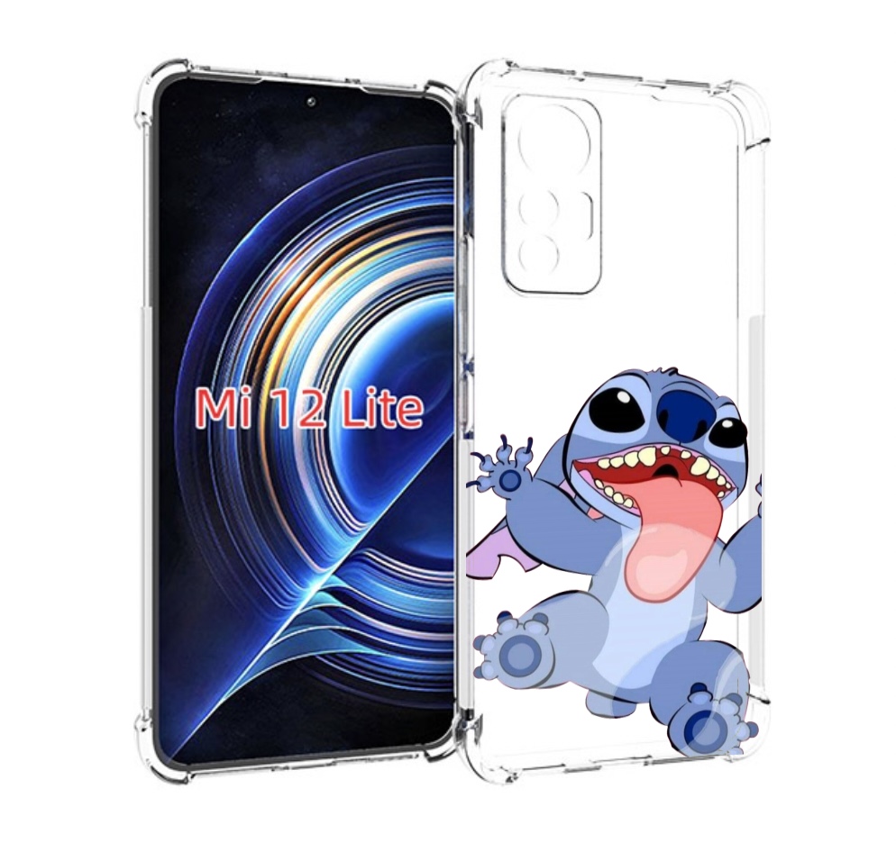 

Чехол MyPads большой-стич для Xiaomi 12 Lite, Прозрачный, Tocco