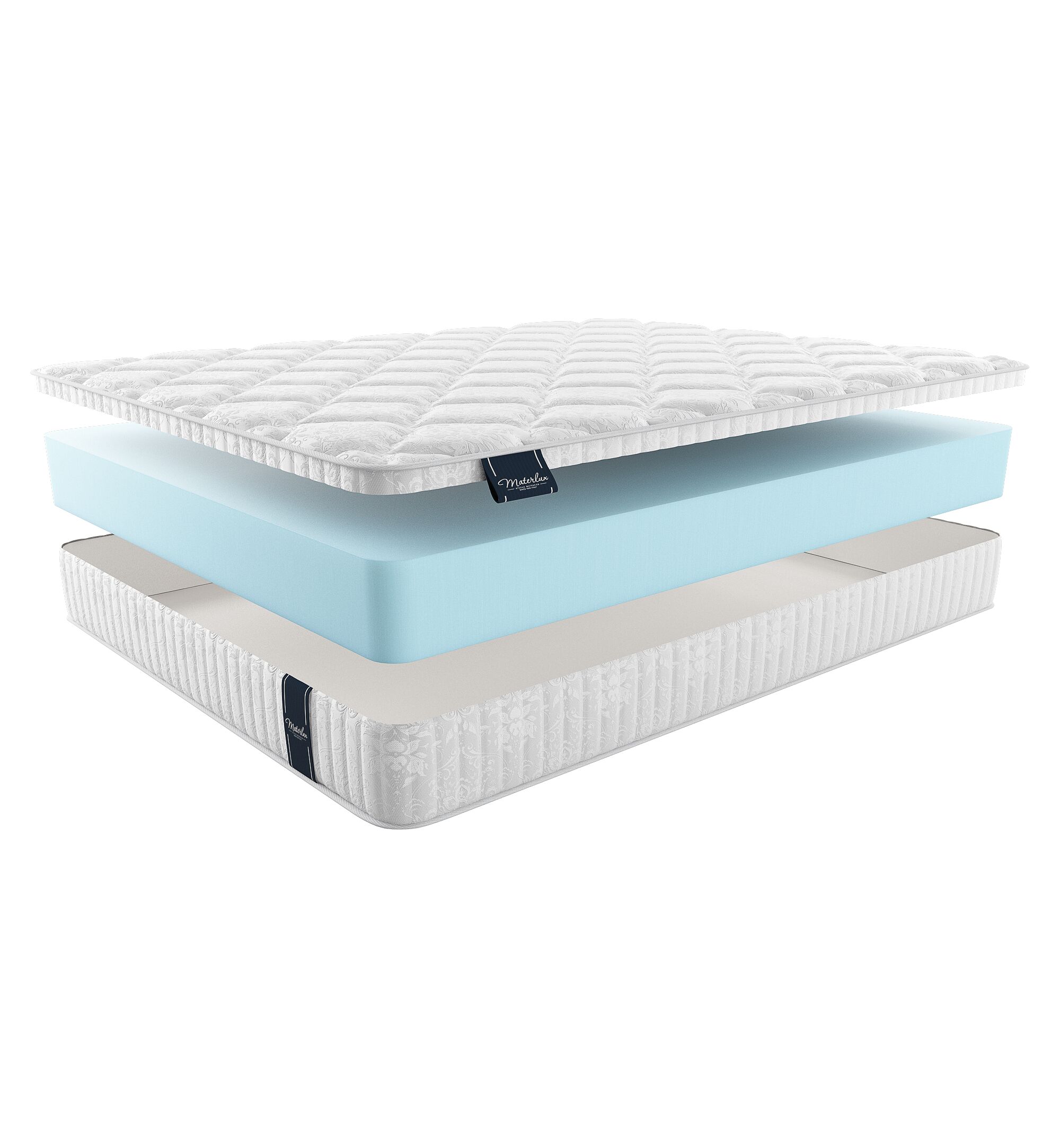 

Матрас Materlux Light-Soft Rimini 80х195, Бежевый;белый;серый;серебристый, Rimini