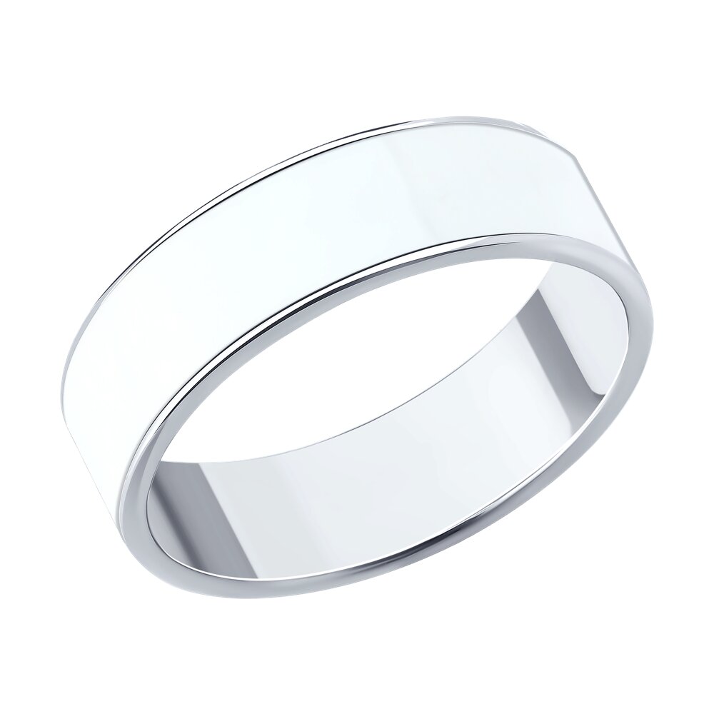

Кольцо из серебра р. 16,5 SOKOLOV 94014436, эмаль, 94014436
