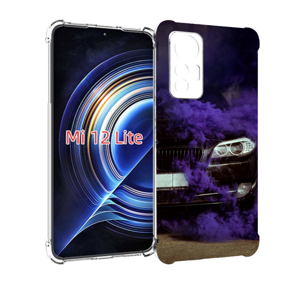 

Чехол MyPads бмв-с-фиолетовым-дымом мужской для Xiaomi 12 Lite, Прозрачный, Tocco