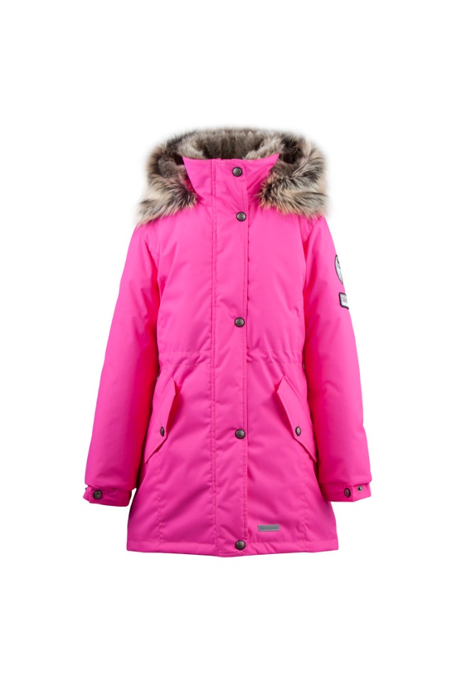 фото Куртка для девочек estella kerry р.152 розовый