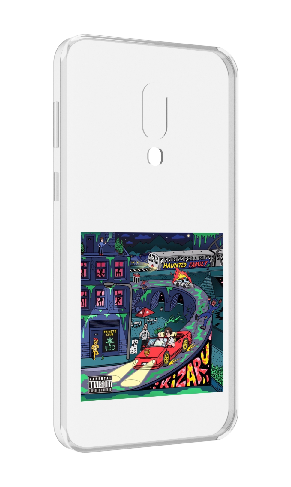 

Чехол MyPads Яд (альбом Kizaru) для Meizu 16 Plus / 16th Plus, Прозрачный, Tocco
