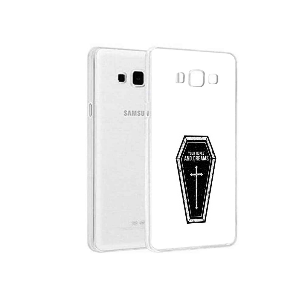 

Чехол MyPads Tocco для Samsung Galaxy A8 гроб с мечтами, Прозрачный, Tocco