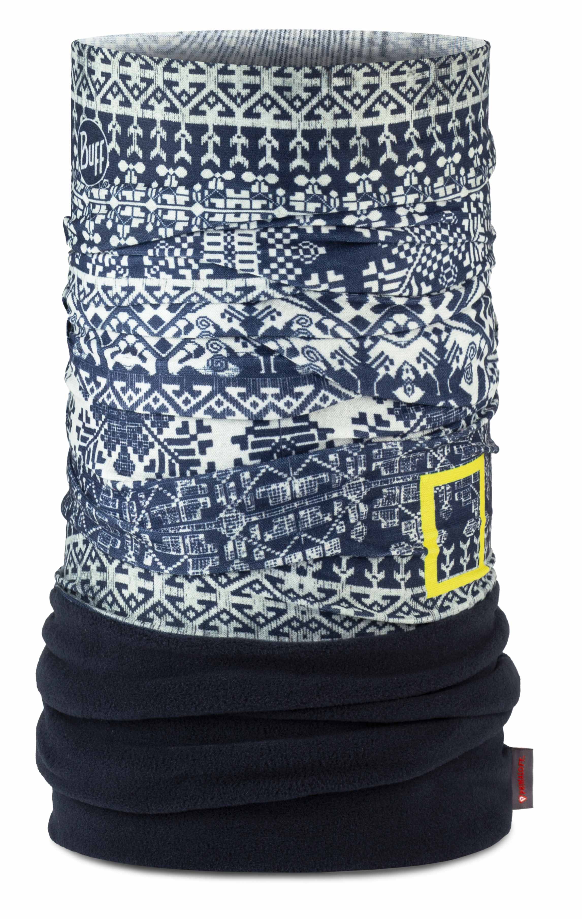 

Бандана Buff Polar Kurzeme Dark Navy, Синий;белый, Polar