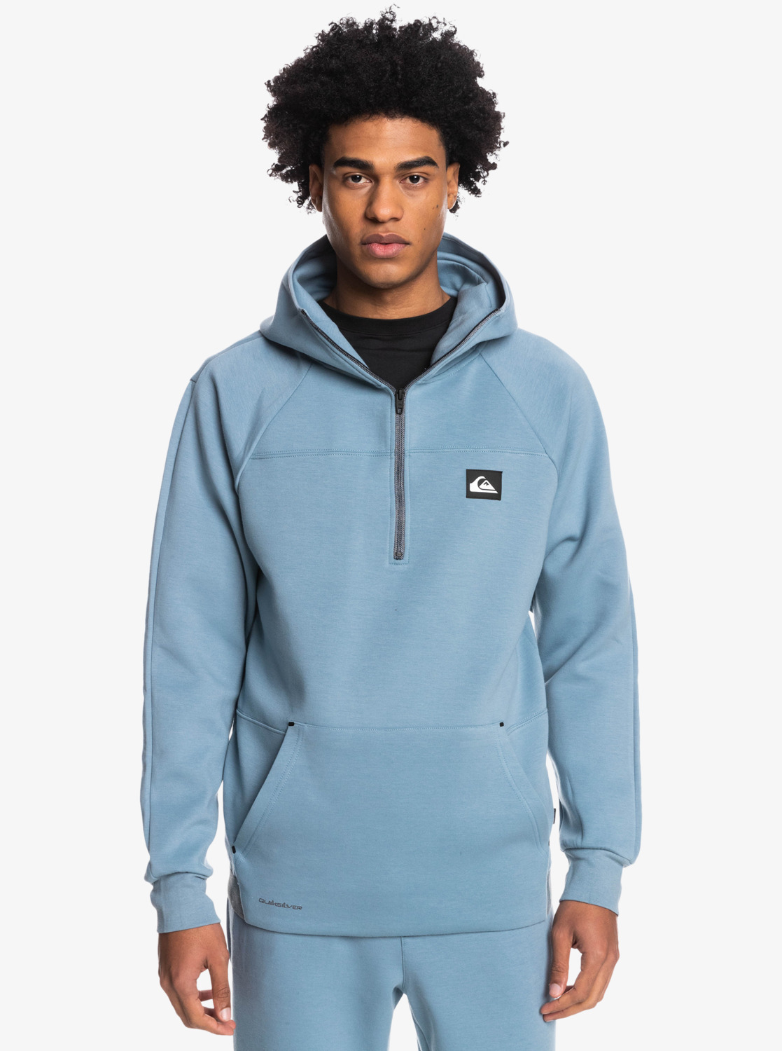 

Худи мужское Quiksilver EQYFT04546 голубое S, EQYFT04546
