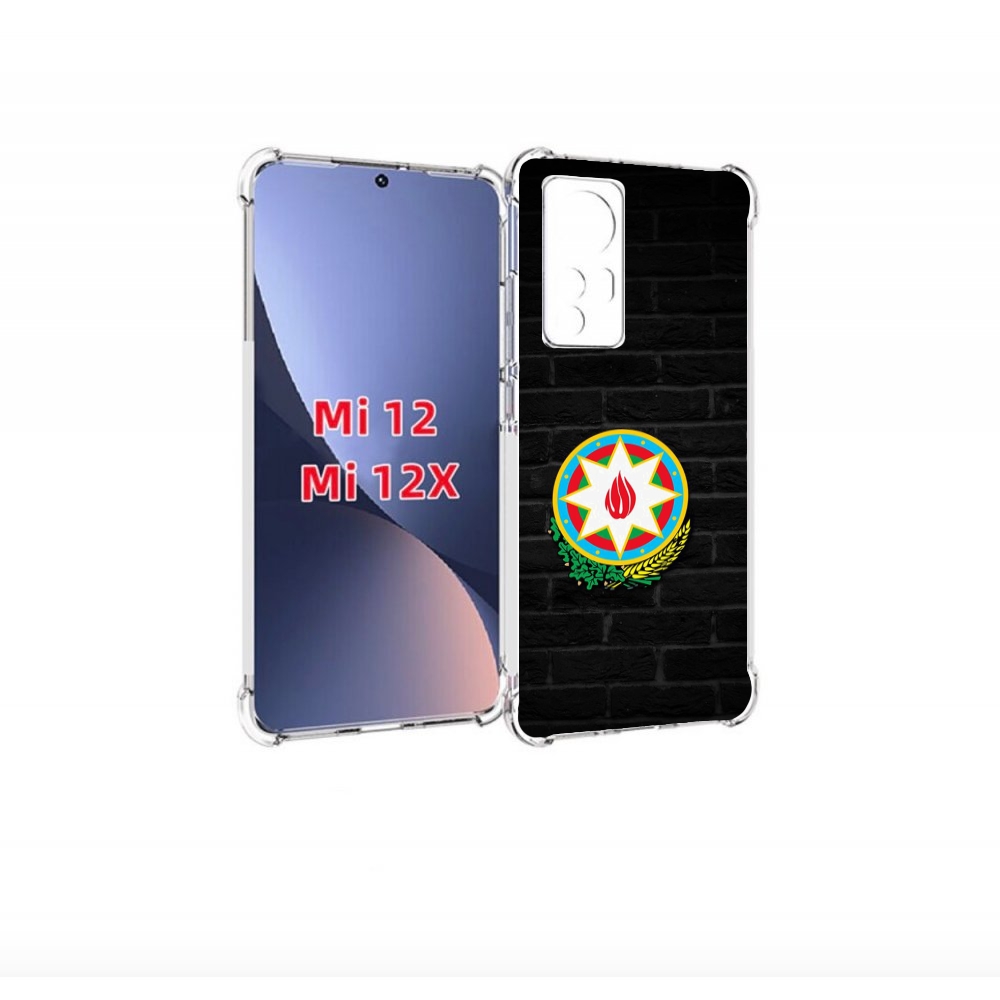 

Чехол бампер MyPads герб азербаиджана для Xiaomi 12., Прозрачный, Tocco